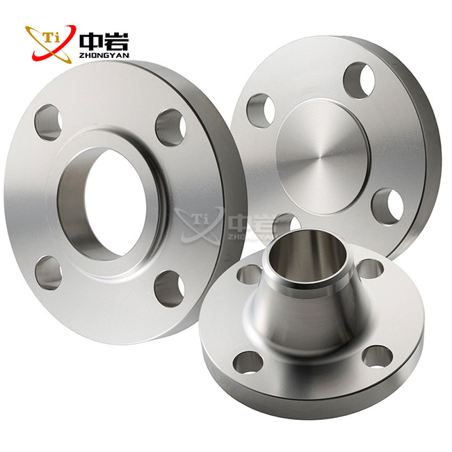 titanium slip-on flanges